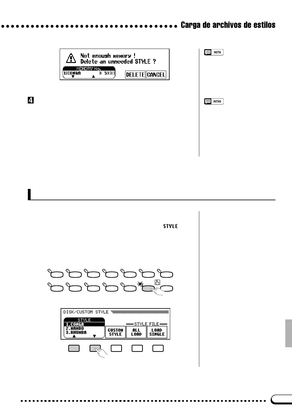 Expulse el disco cuando haya terminado | Yamaha CVP-69A FR User Manual | Page 60 / 163