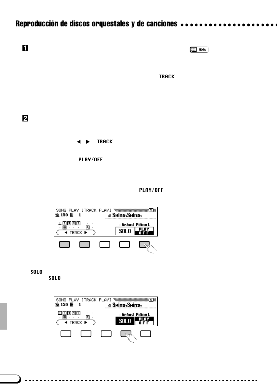 Reproducción de discos orquestales y de canciones | Yamaha CVP-69A FR User Manual | Page 67 / 163