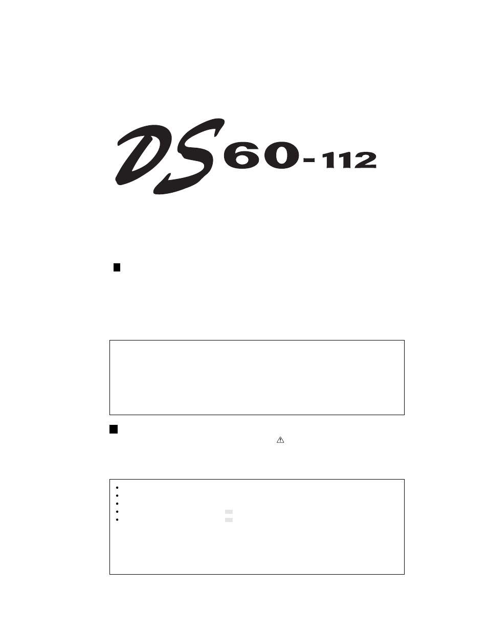 Parts list, Powered speaker | Yamaha POWERED SPEAKER DS60-112 User Manual | Page 12 / 19