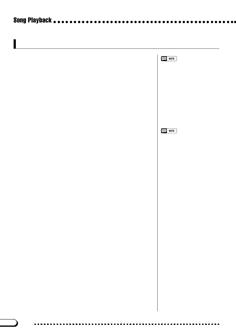 Playing other types of music data, Song playback | Yamaha CVP-103M  EN User Manual | Page 104 / 178