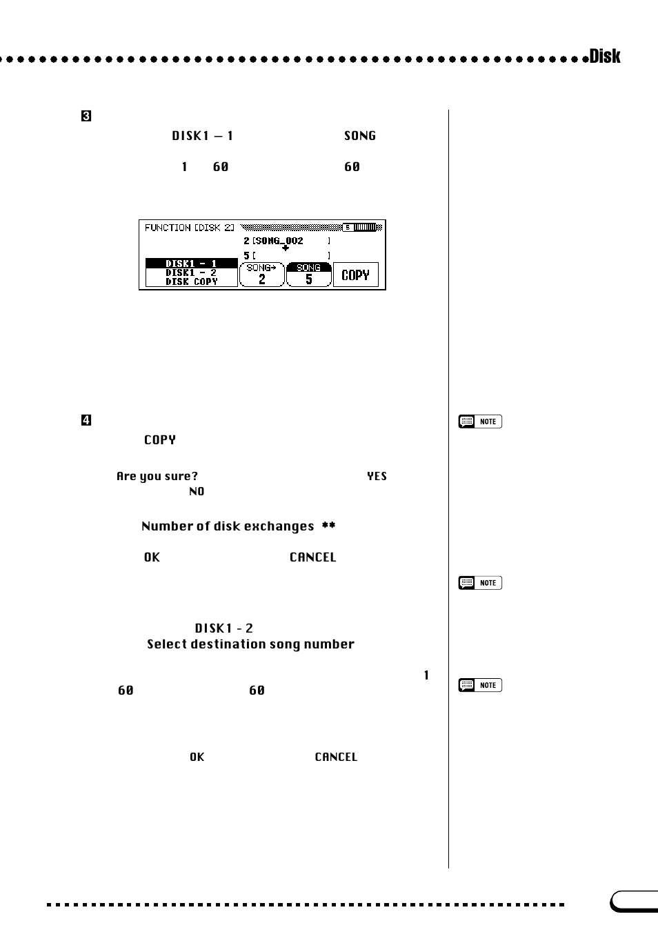 Disk | Yamaha CVP-103M  EN User Manual | Page 143 / 178