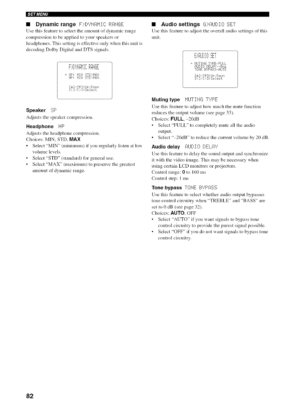 Yamaha HTR-5950 User Manual | Page 86 / 116