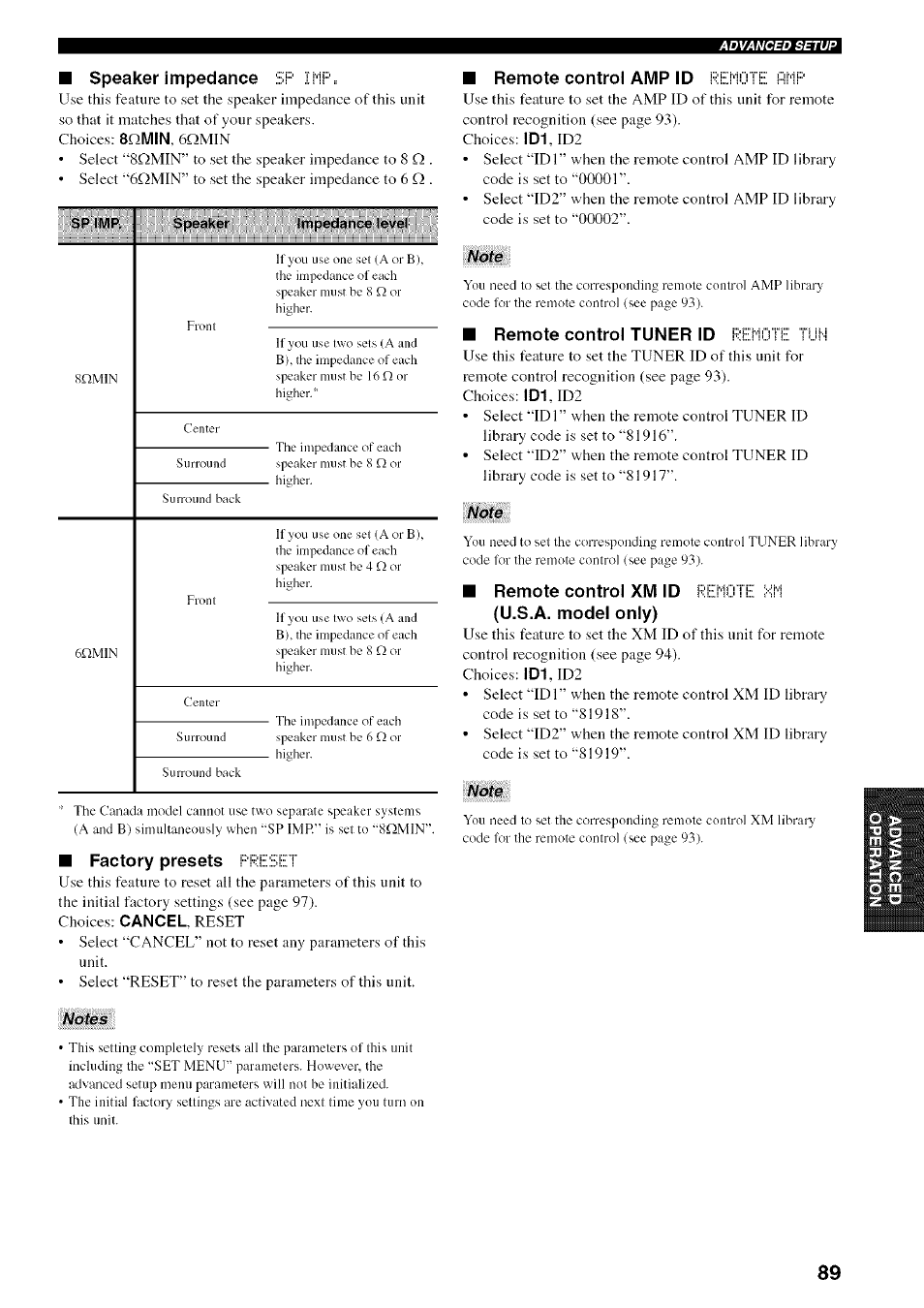 Yamaha HTR-5950 User Manual | Page 93 / 116