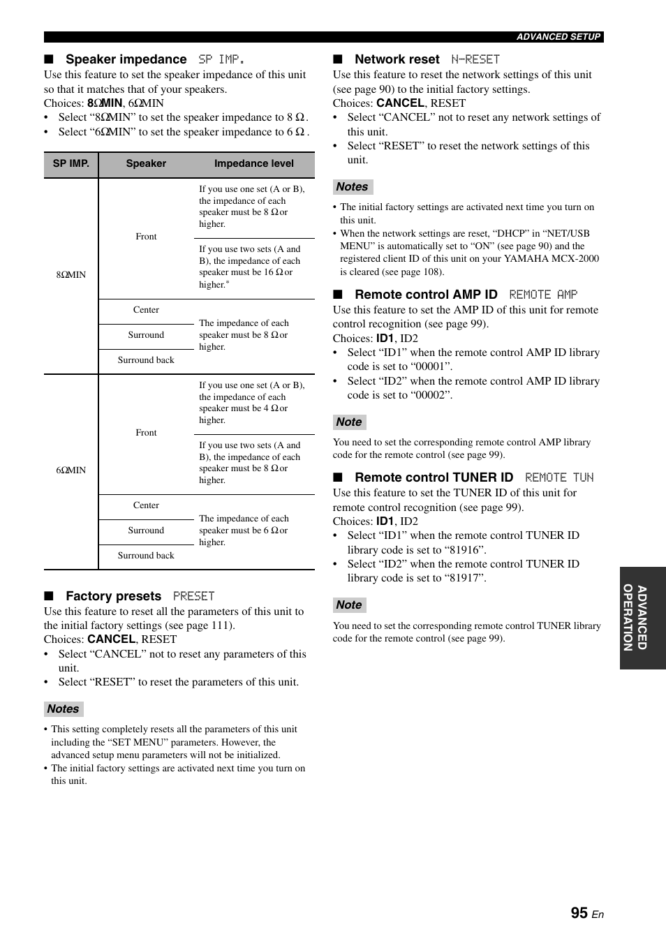 Yamaha RX-N600D User Manual | Page 97 / 142