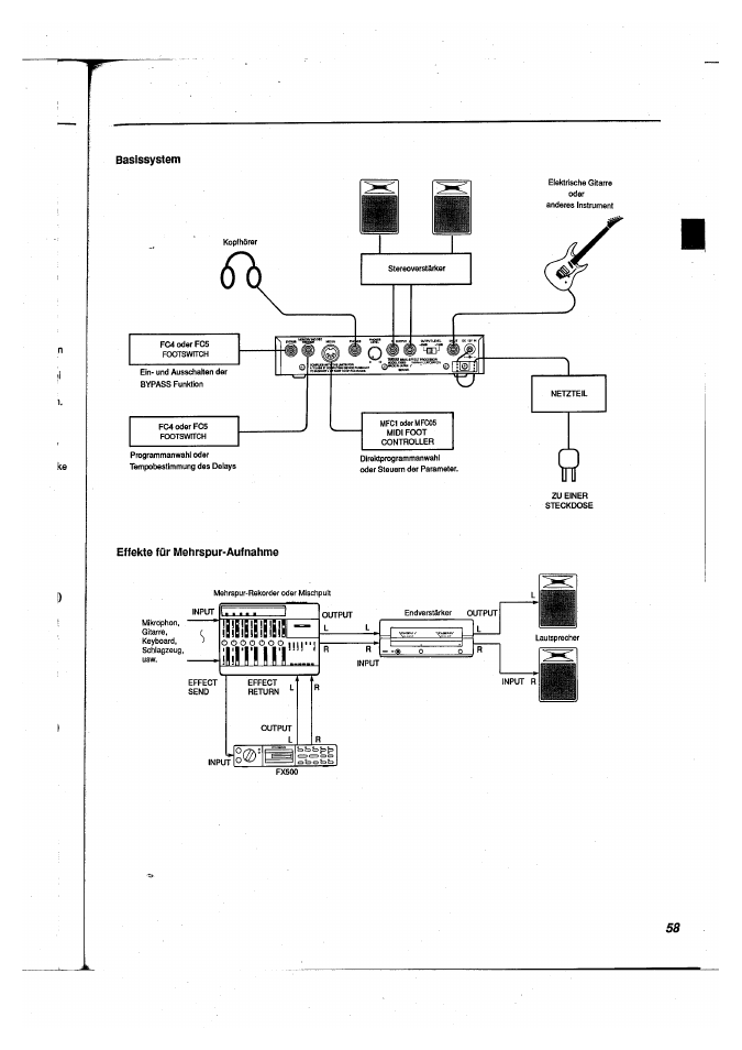 Yamaha FX500 User Manual | Page 58 / 97