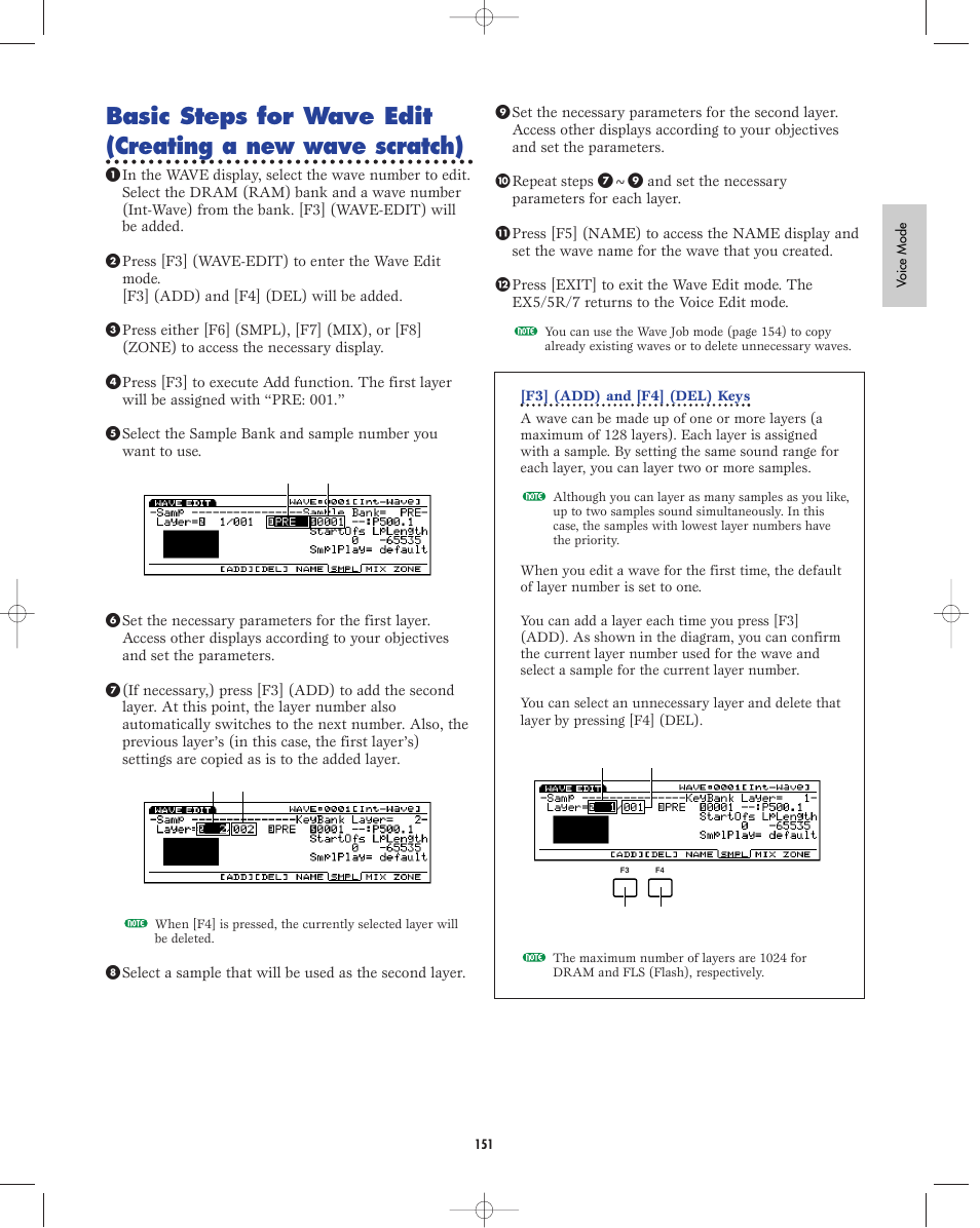Yamaha EX5R User Manual | Page 151 / 304