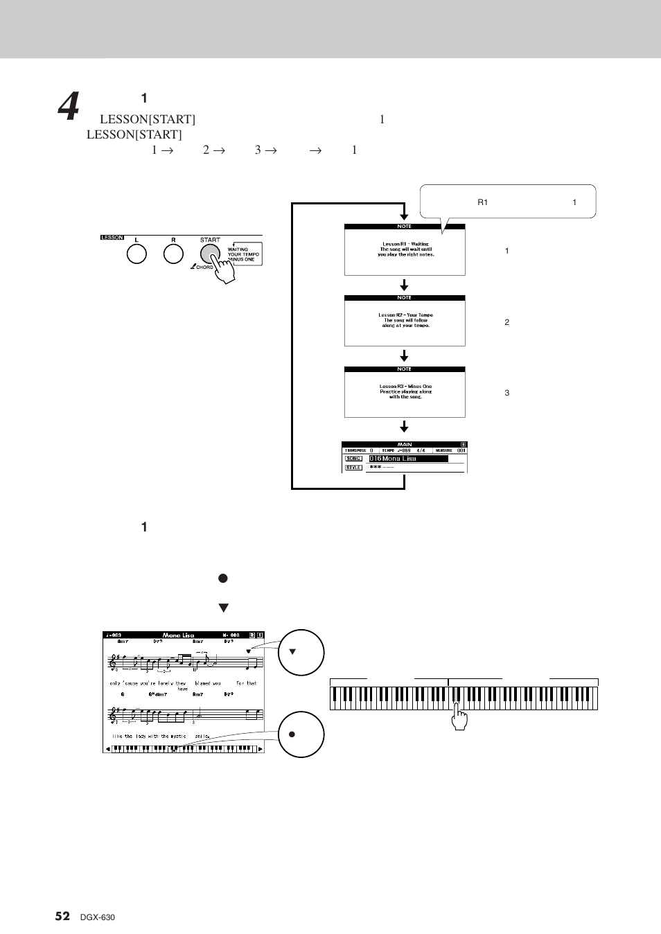 Yamaha DGX-630 User Manual | Page 52 / 154