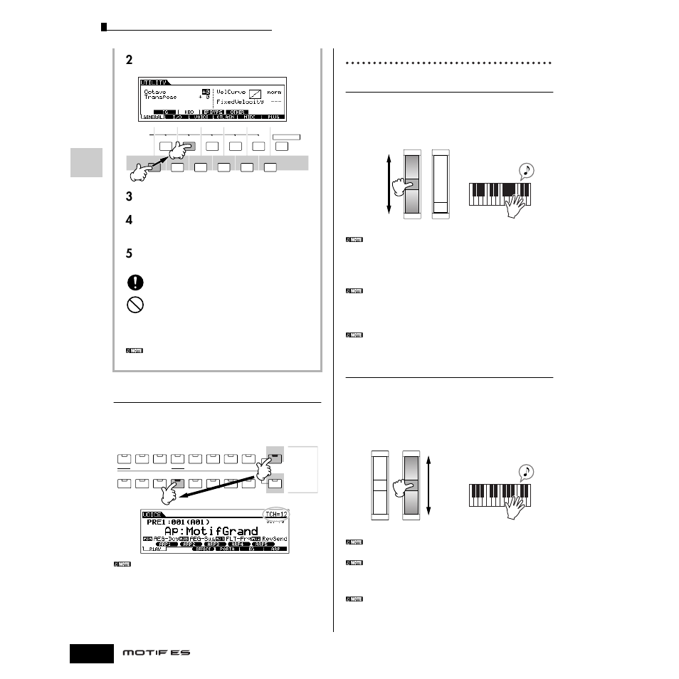 コントローラーを使う | Yamaha Motify ES8 User Manual | Page 64 / 300