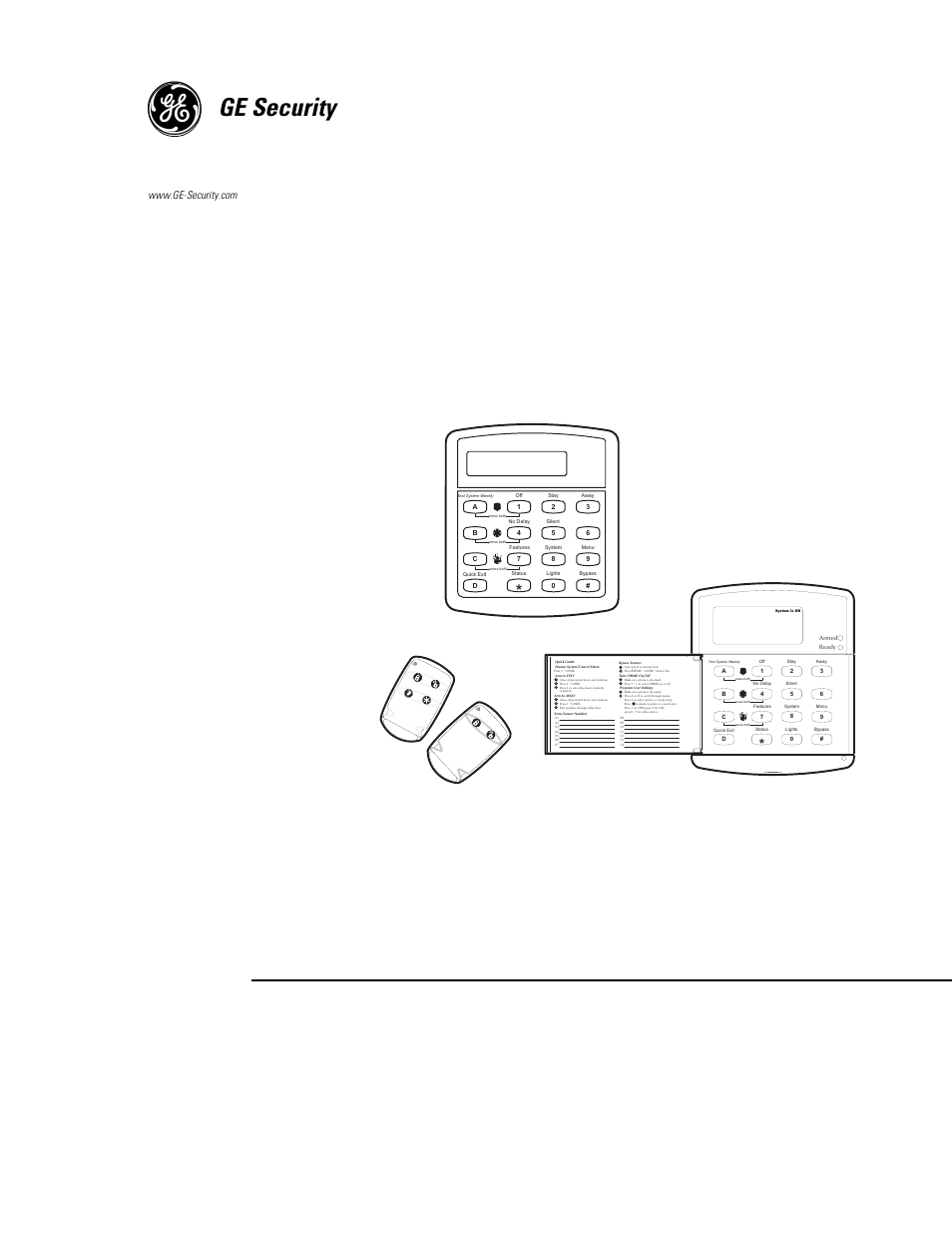 GE SECURITY Concord User Manual | 68 pages