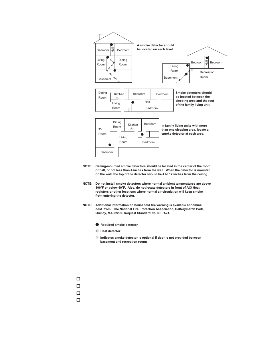 Your floor plan | GE SECURITY Concord User Manual | Page 58 / 68