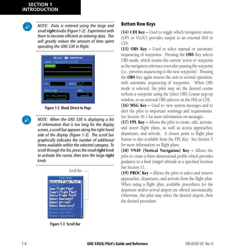 Garmin GNS 530 User Manual | Page 14 / 288