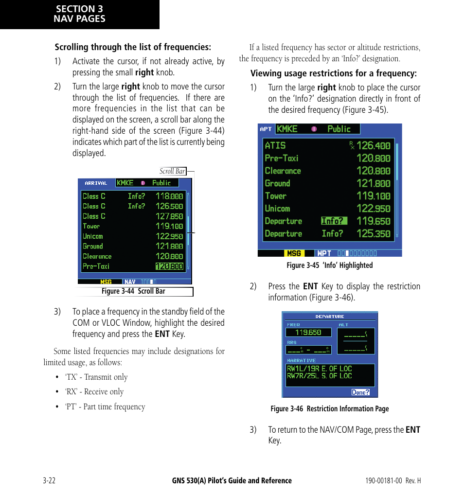 Garmin GNS 530 User Manual | Page 58 / 288