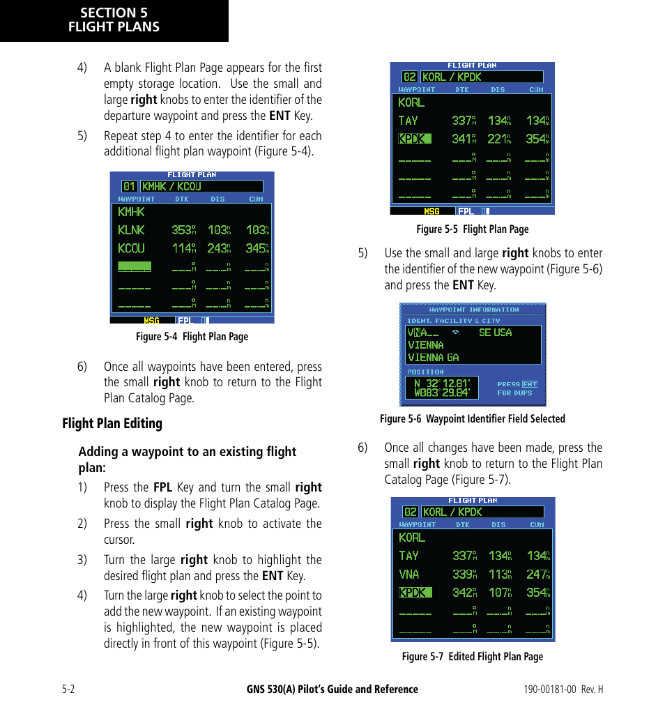 Garmin GNS 530 User Manual | Page 68 / 288