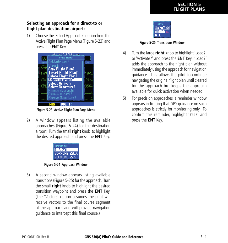 Garmin GNS 530 User Manual | Page 77 / 288