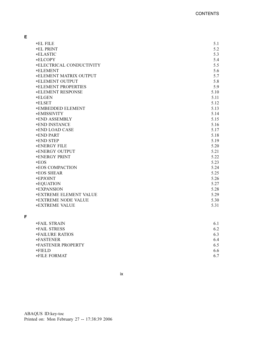 ABAQUS Volume II: I–Z User Manual | Page 11 / 628