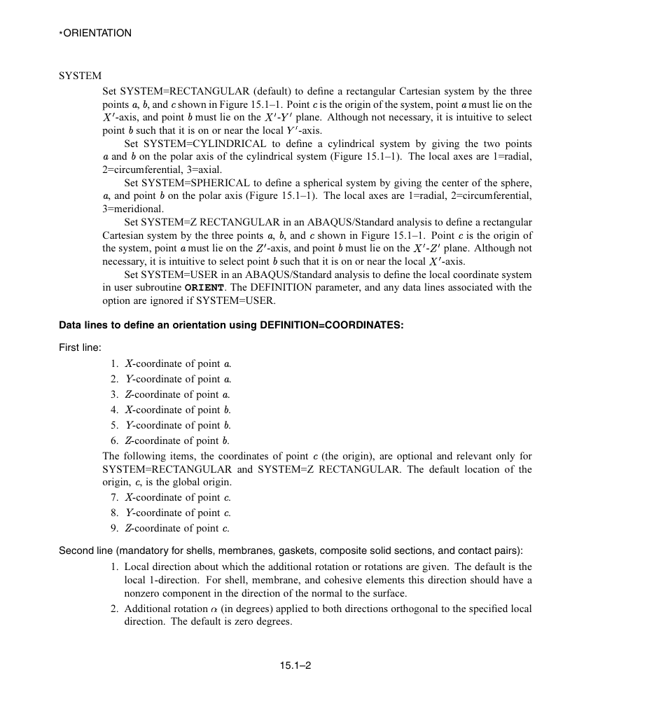 ABAQUS Volume II: I–Z User Manual | Page 224 / 628