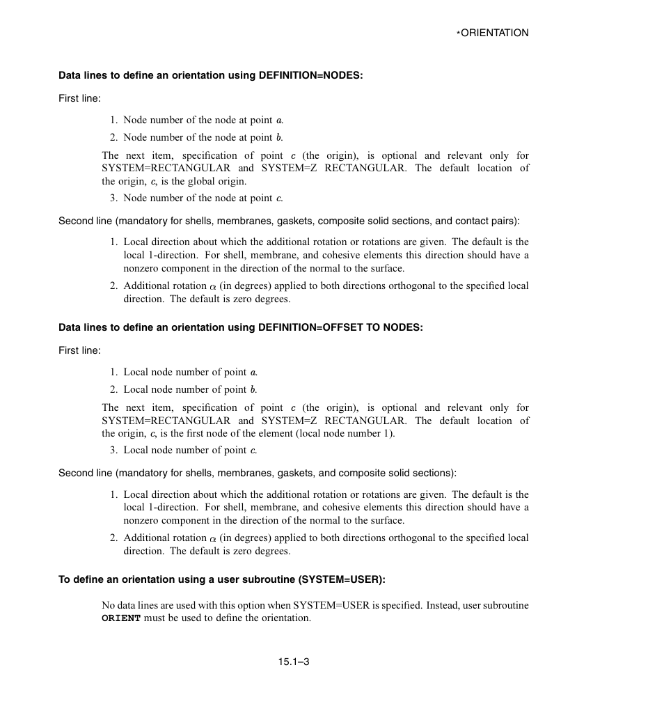 ABAQUS Volume II: I–Z User Manual | Page 225 / 628