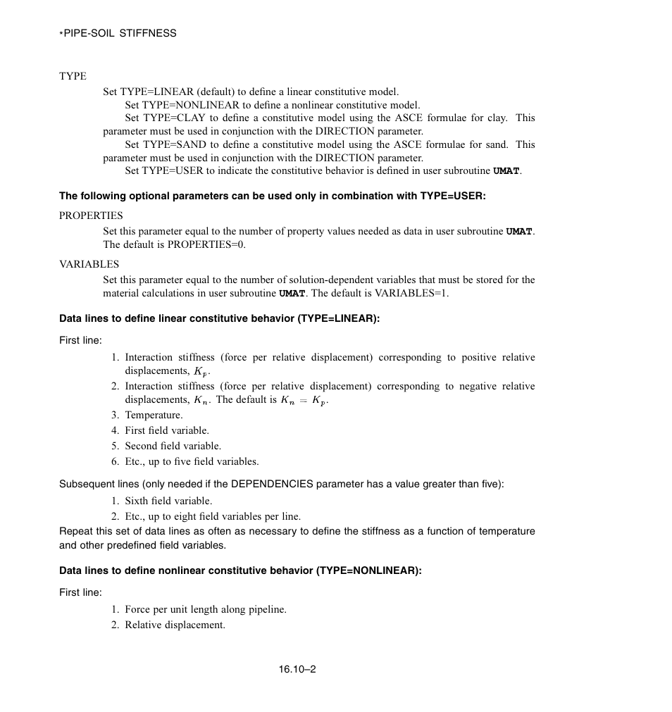 ABAQUS Volume II: I–Z User Manual | Page 266 / 628