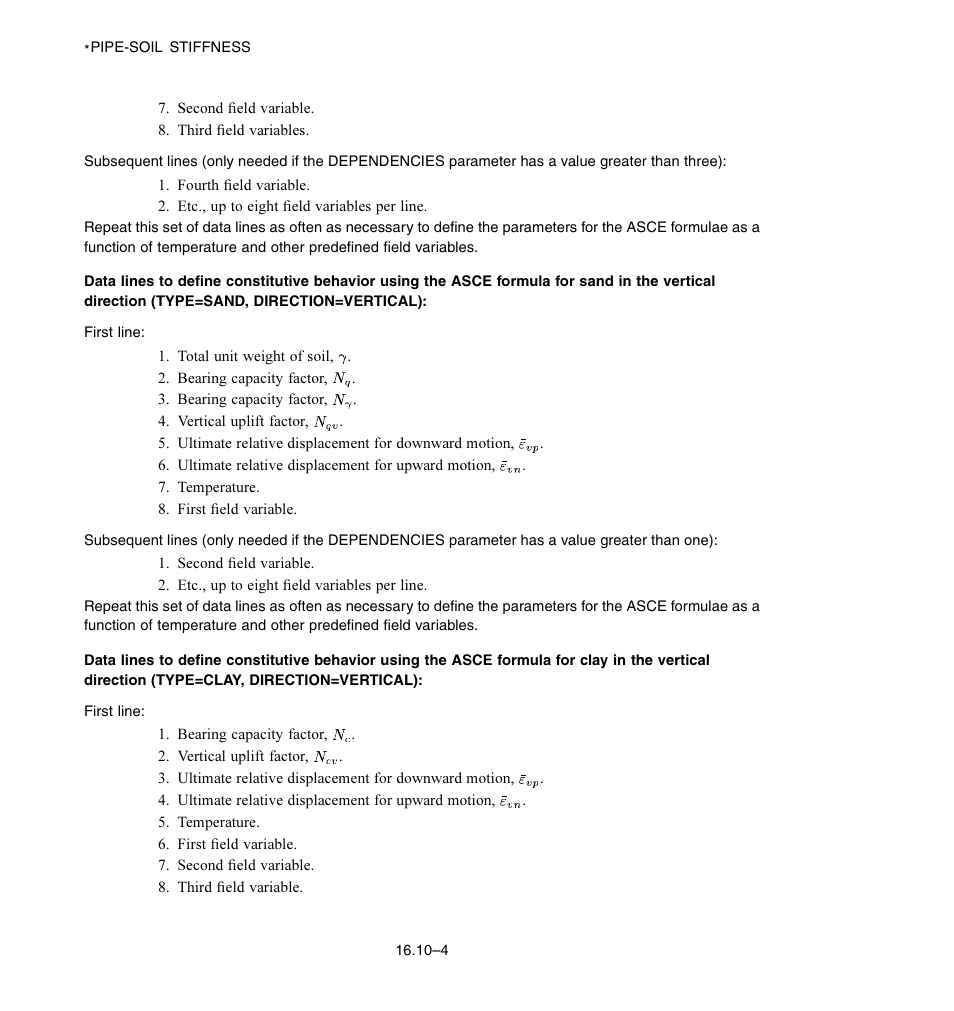 ABAQUS Volume II: I–Z User Manual | Page 268 / 628