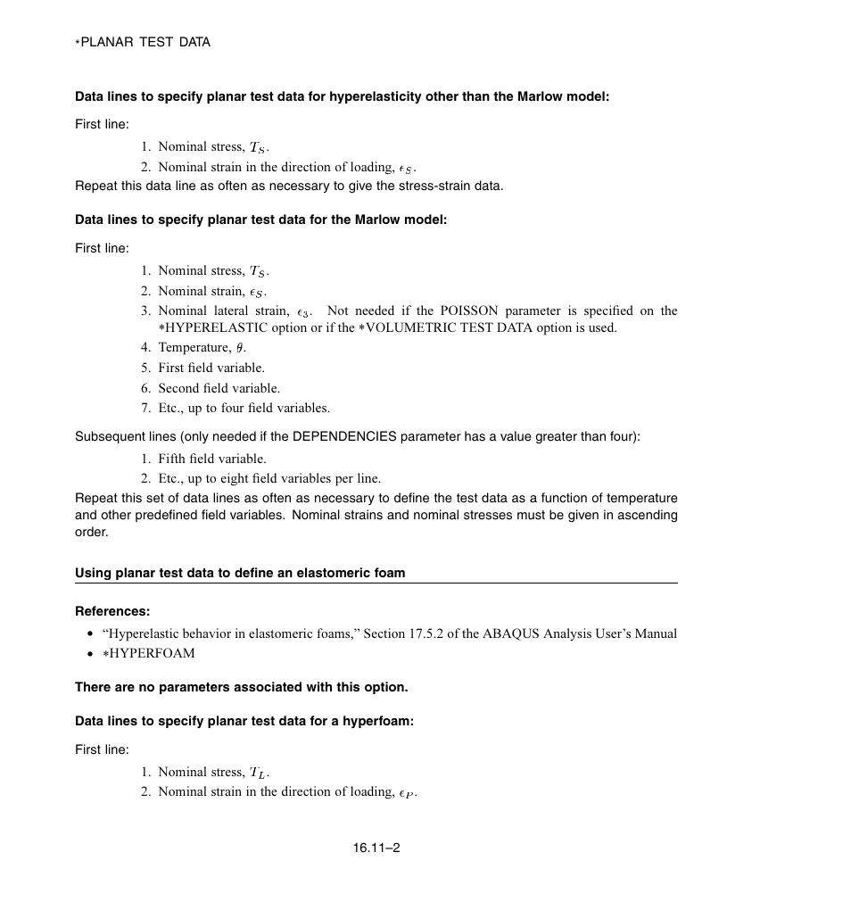 ABAQUS Volume II: I–Z User Manual | Page 272 / 628