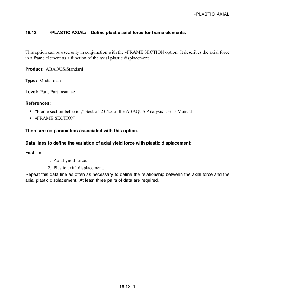 ABAQUS Volume II: I–Z User Manual | Page 279 / 628