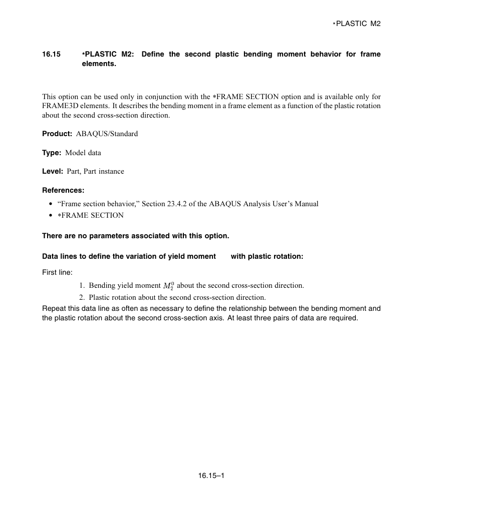 ABAQUS Volume II: I–Z User Manual | Page 283 / 628