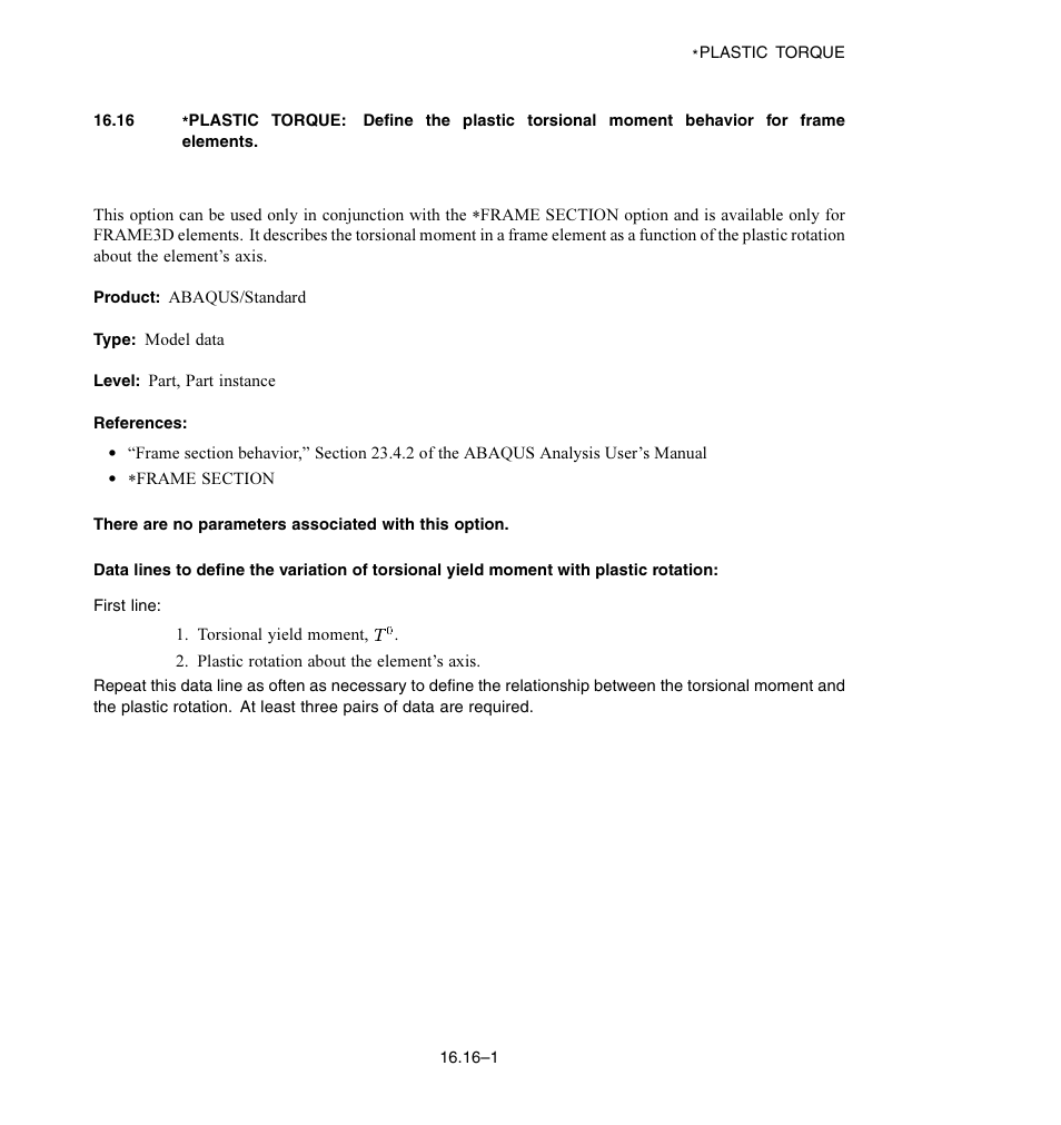 ABAQUS Volume II: I–Z User Manual | Page 285 / 628