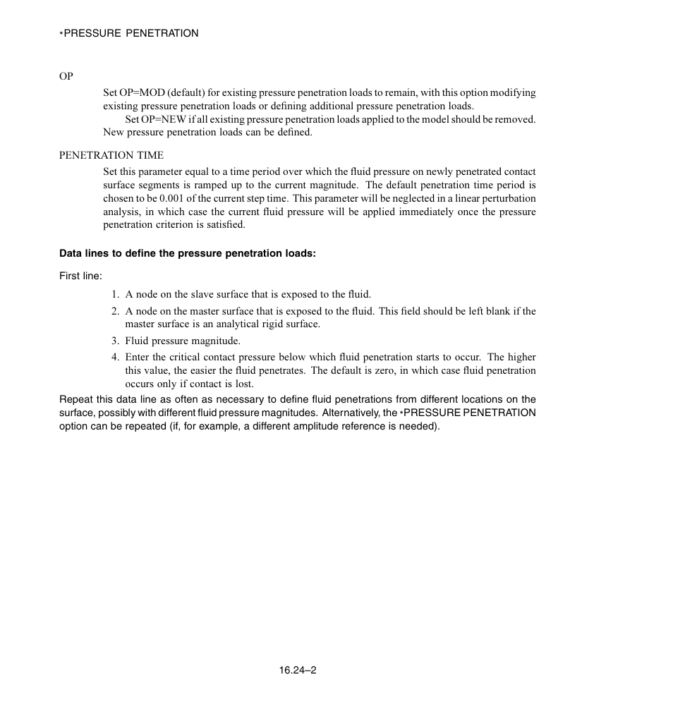 ABAQUS Volume II: I–Z User Manual | Page 302 / 628