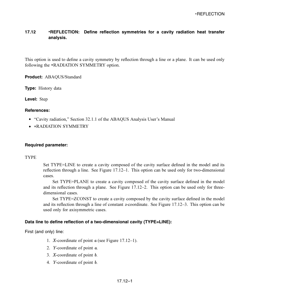 Required parameter | ABAQUS Volume II: I–Z User Manual | Page 351 / 628