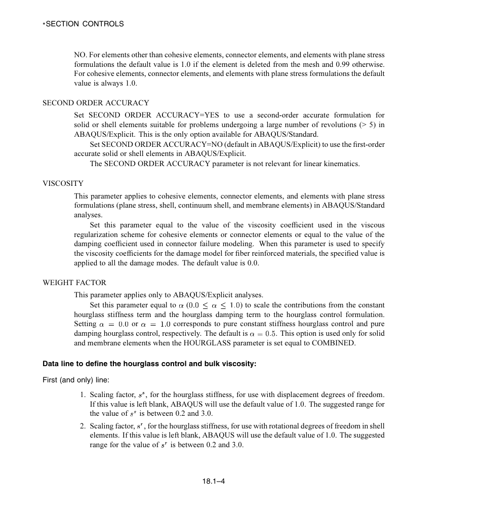 ABAQUS Volume II: I–Z User Manual | Page 384 / 628