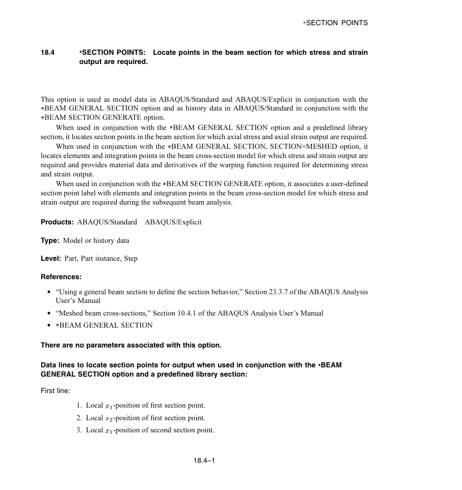 ABAQUS Volume II: I–Z User Manual | Page 393 / 628