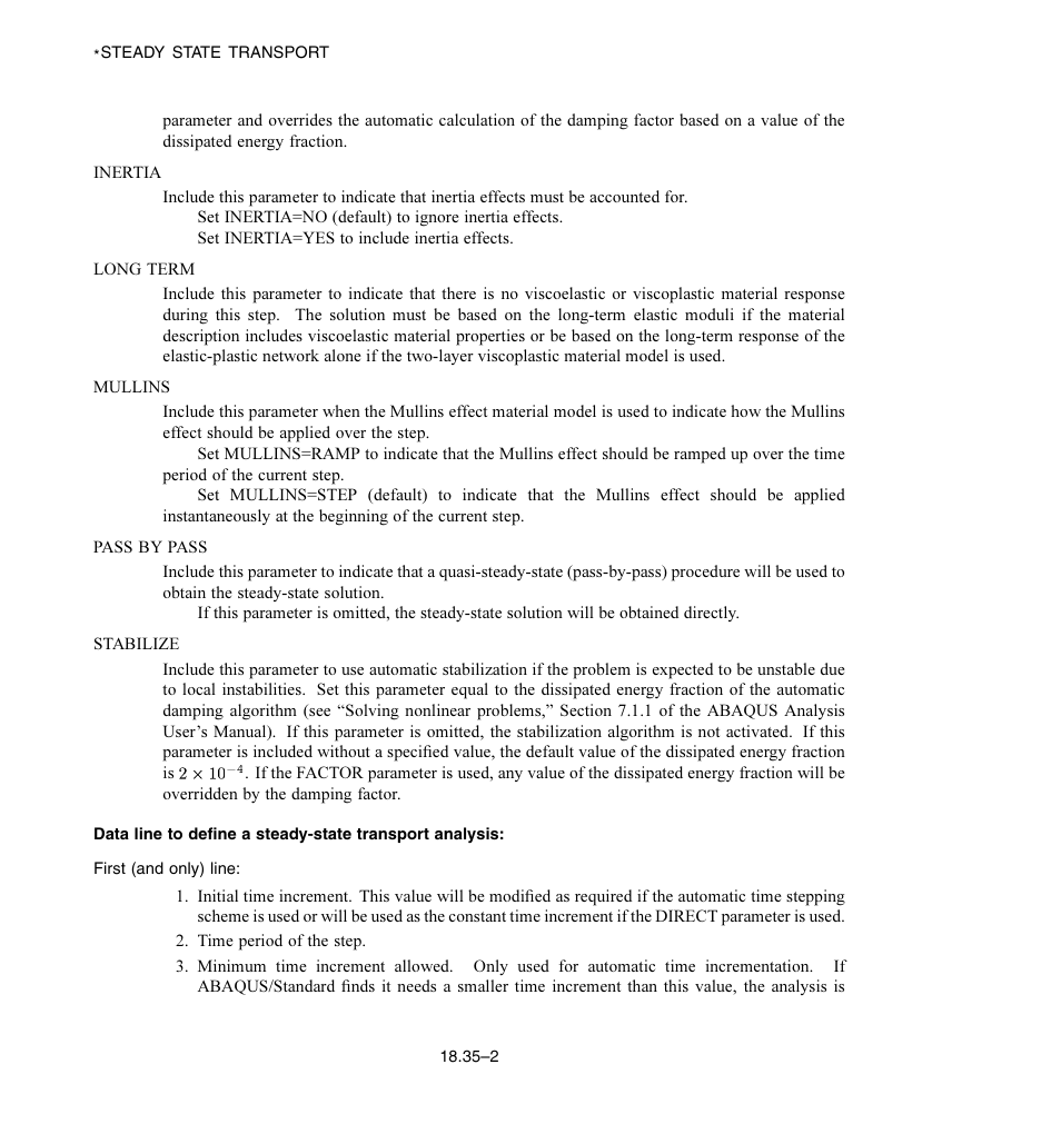 ABAQUS Volume II: I–Z User Manual | Page 474 / 628