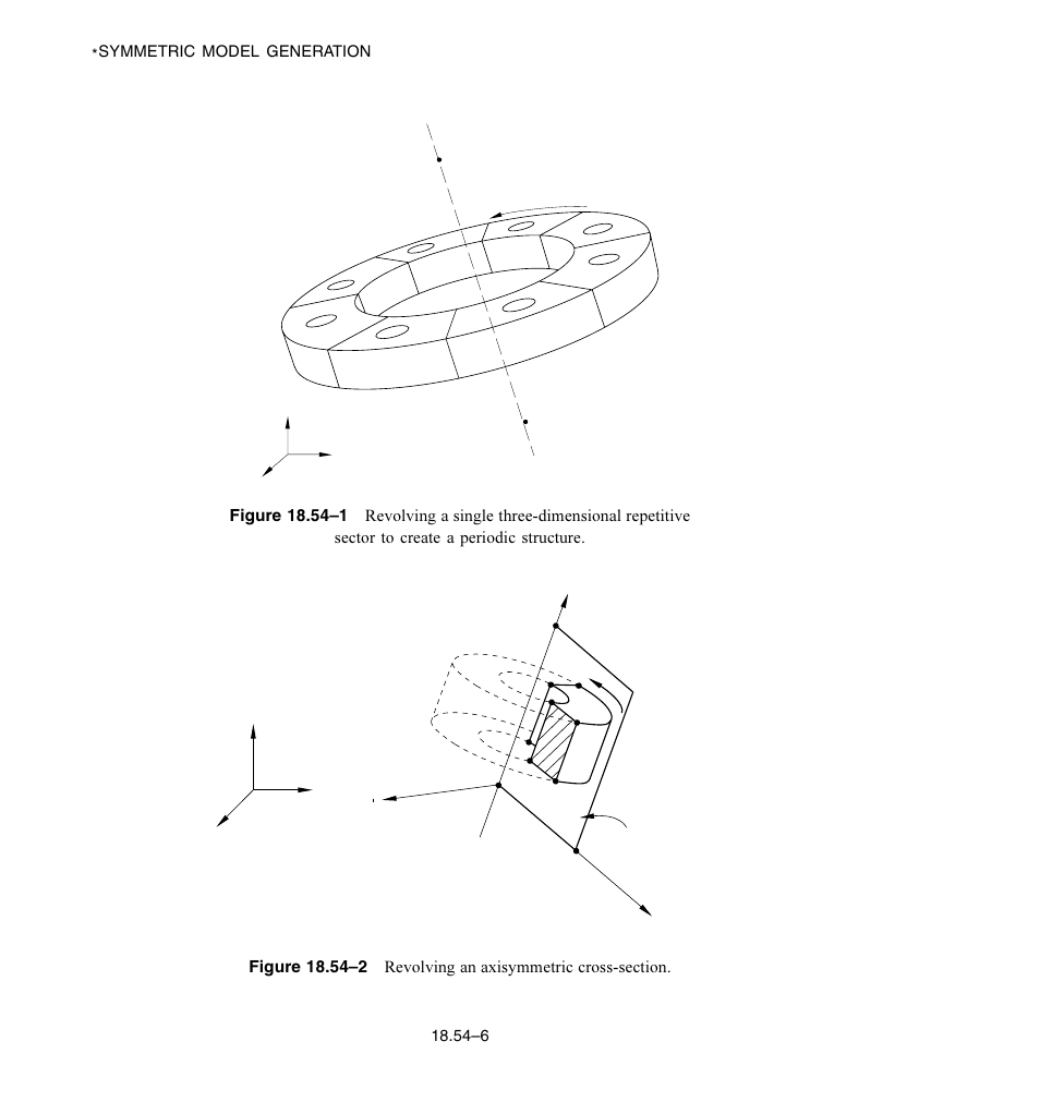 Figure 18.54–1), Figure 18.54–2 | ABAQUS Volume II: I–Z User Manual | Page 536 / 628