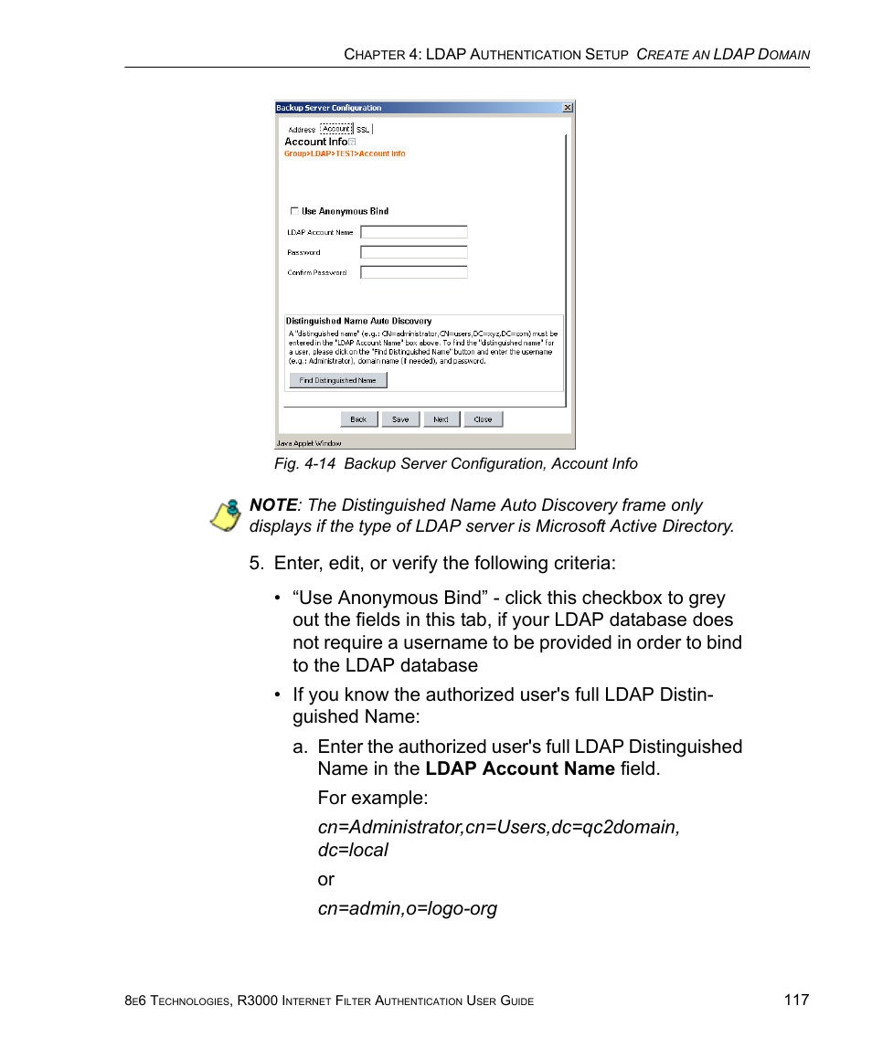 8e6 Technologies Enterprise Filter Authentication R3000 User Manual | Page 131 / 333