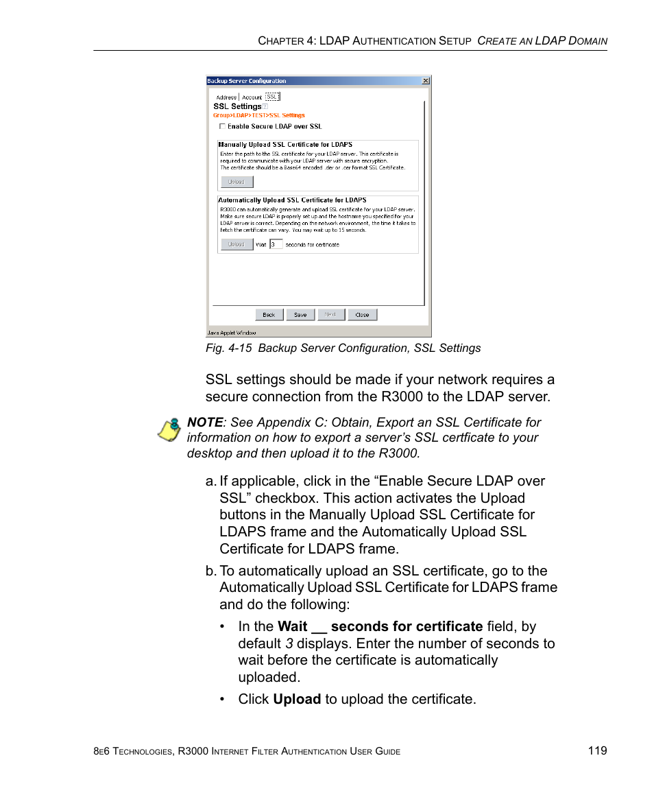 8e6 Technologies Enterprise Filter Authentication R3000 User Manual | Page 133 / 333