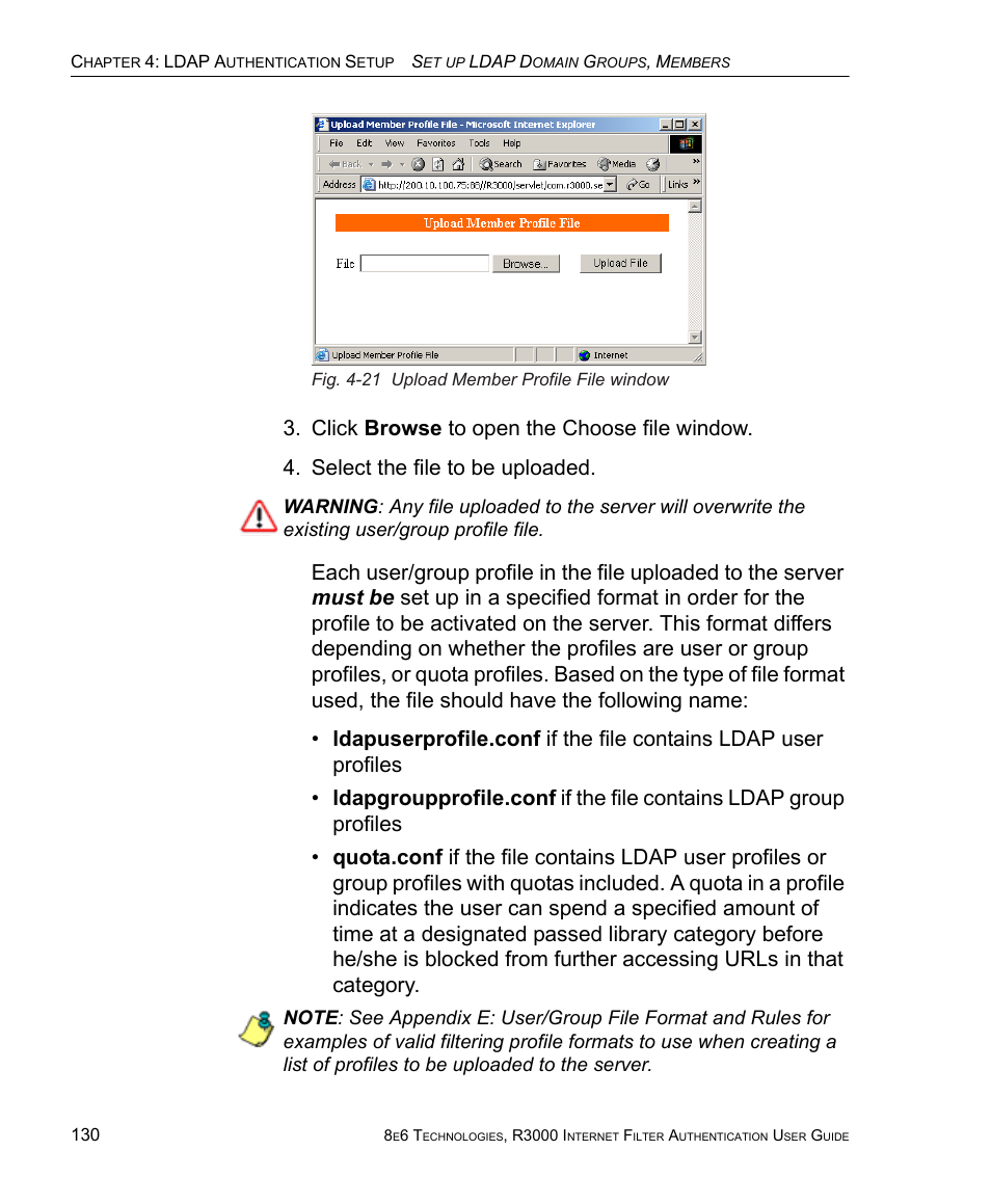 8e6 Technologies Enterprise Filter Authentication R3000 User Manual | Page 144 / 333