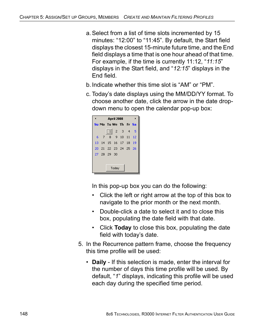 8e6 Technologies Enterprise Filter Authentication R3000 User Manual | Page 162 / 333