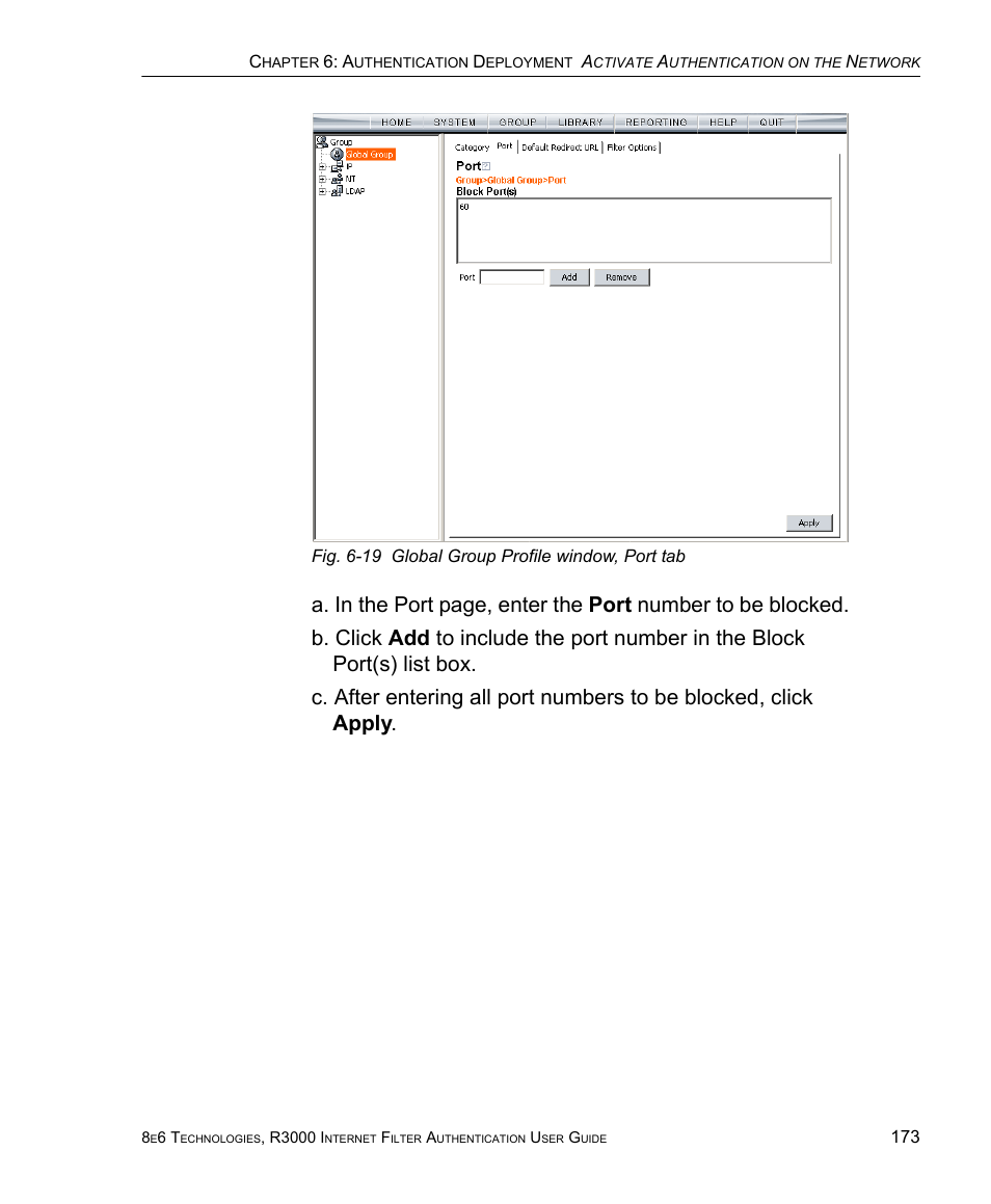 8e6 Technologies Enterprise Filter Authentication R3000 User Manual | Page 187 / 333