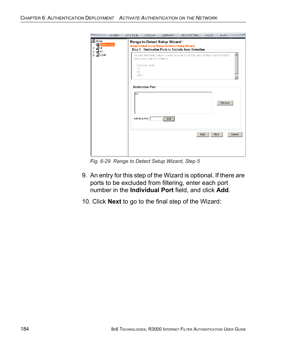 8e6 Technologies Enterprise Filter Authentication R3000 User Manual | Page 198 / 333