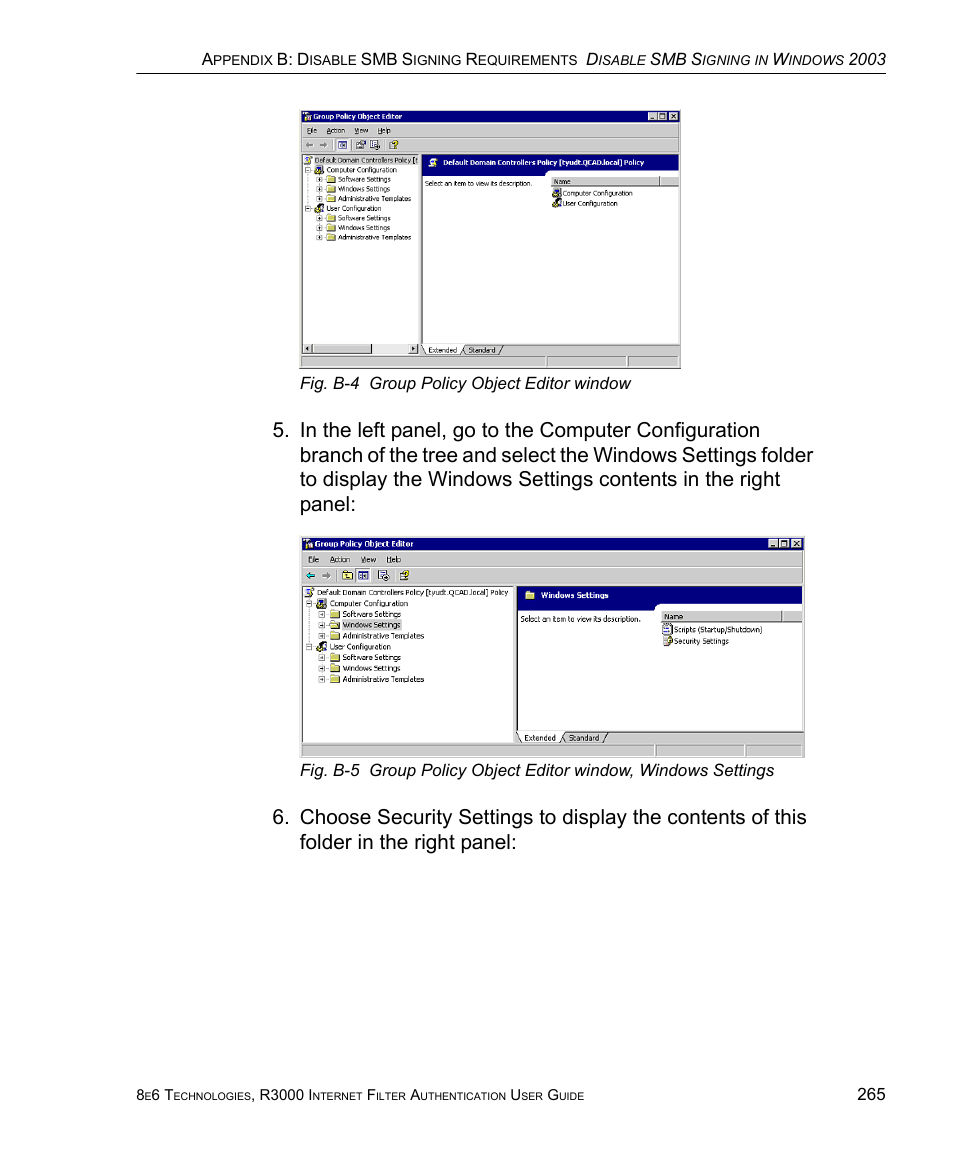 8e6 Technologies Enterprise Filter Authentication R3000 User Manual | Page 279 / 333