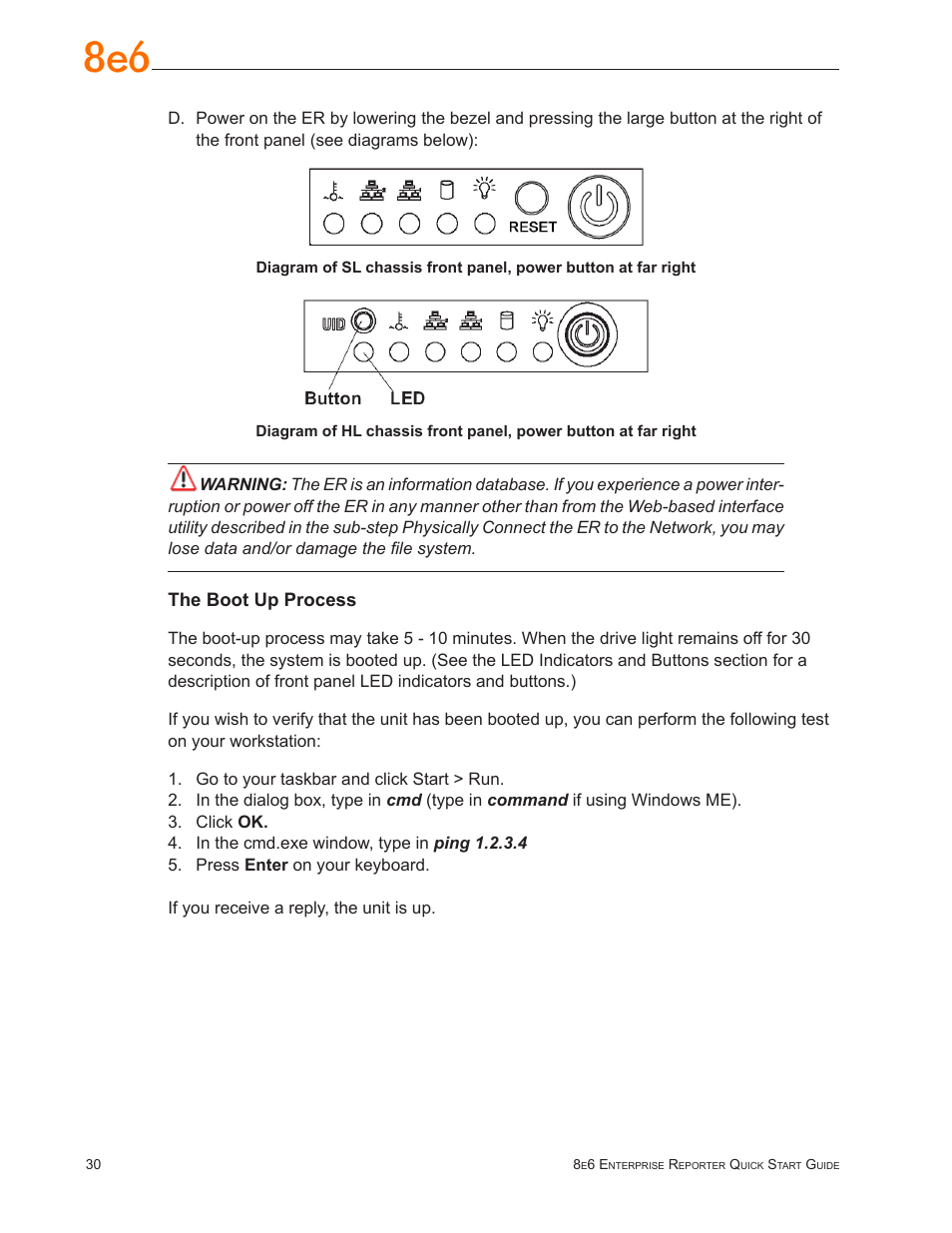 8e6 Technologies Enterprise Reporter SL-002-002 User Manual | Page 34 / 76