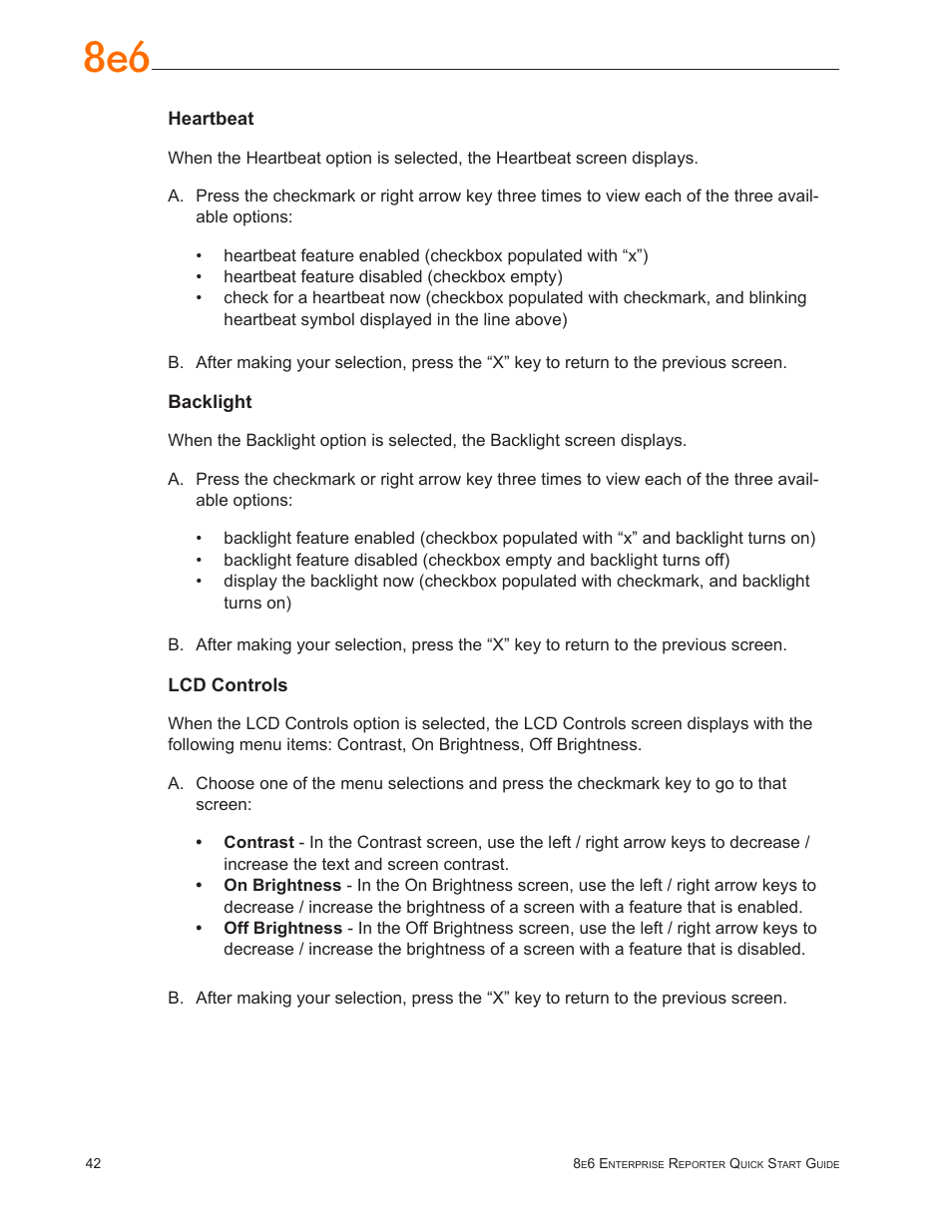 8e6 Technologies Enterprise Reporter SL-002-002 User Manual | Page 46 / 76