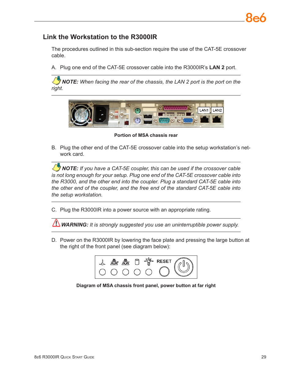 Link the workstation to the r3000ir | 8e6 Technologies Enterprise Filter R3000IR User Manual | Page 33 / 64