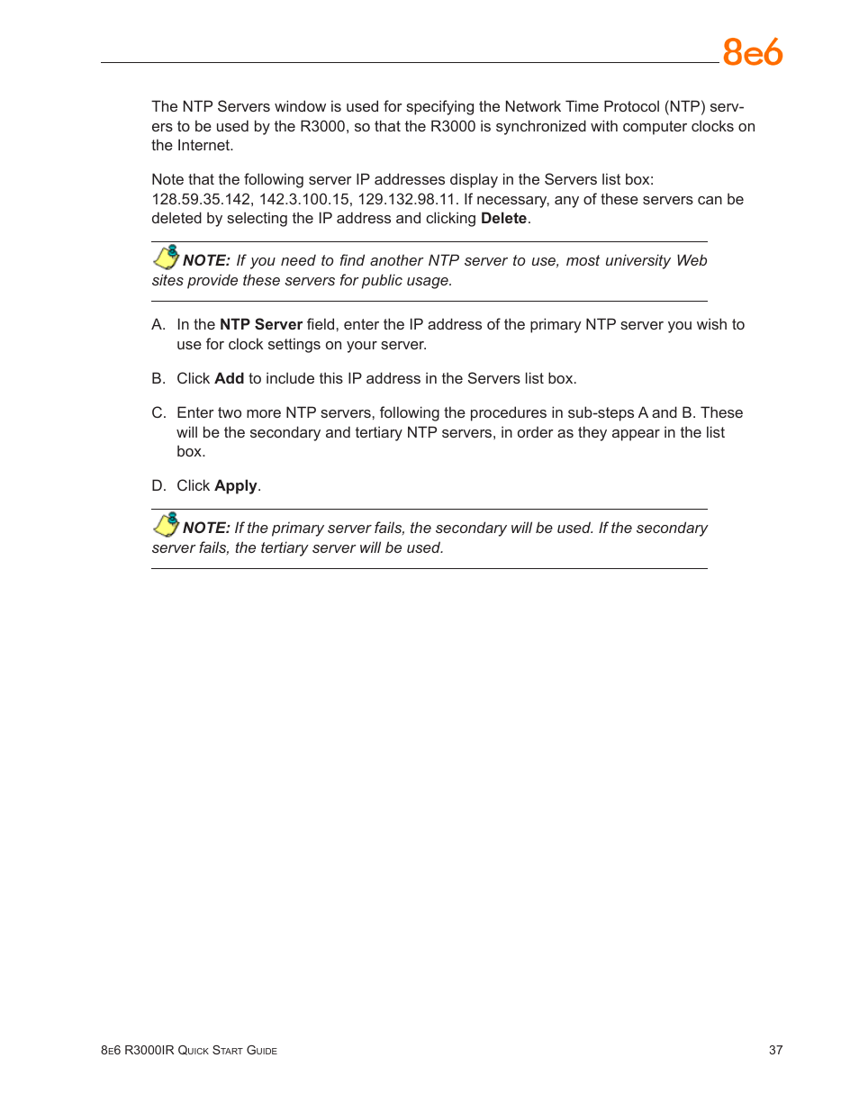 8e6 Technologies Enterprise Filter R3000IR User Manual | Page 41 / 64