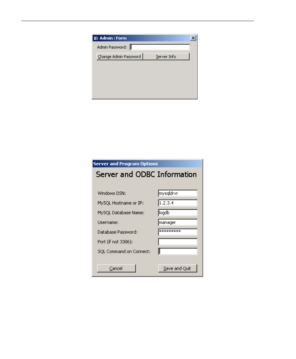 Server info button | 8e6 Technologies 3 User Manual | Page 90 / 215