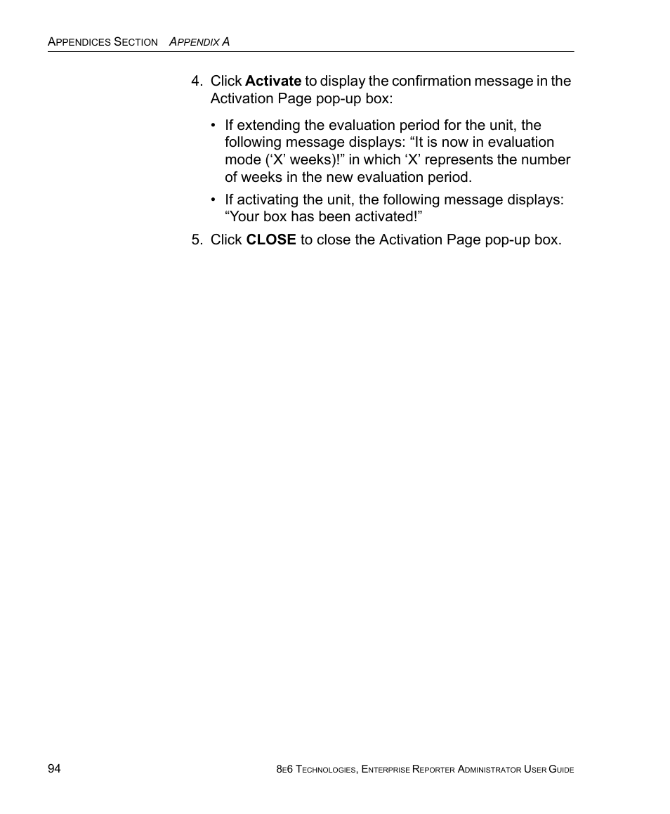 8e6 Technologies ER 4.0 User Manual | Page 102 / 118