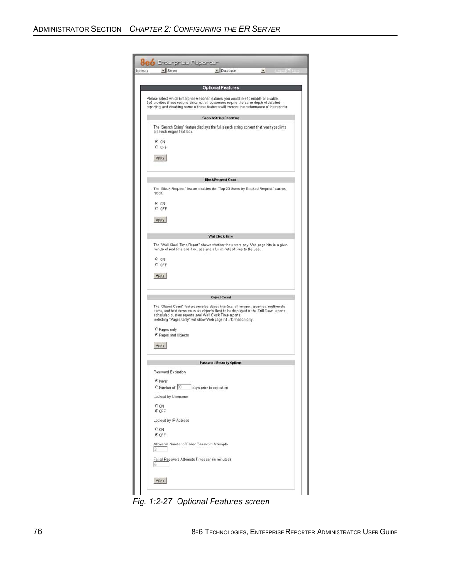 8e6 Technologies ER 4.0 User Manual | Page 84 / 118