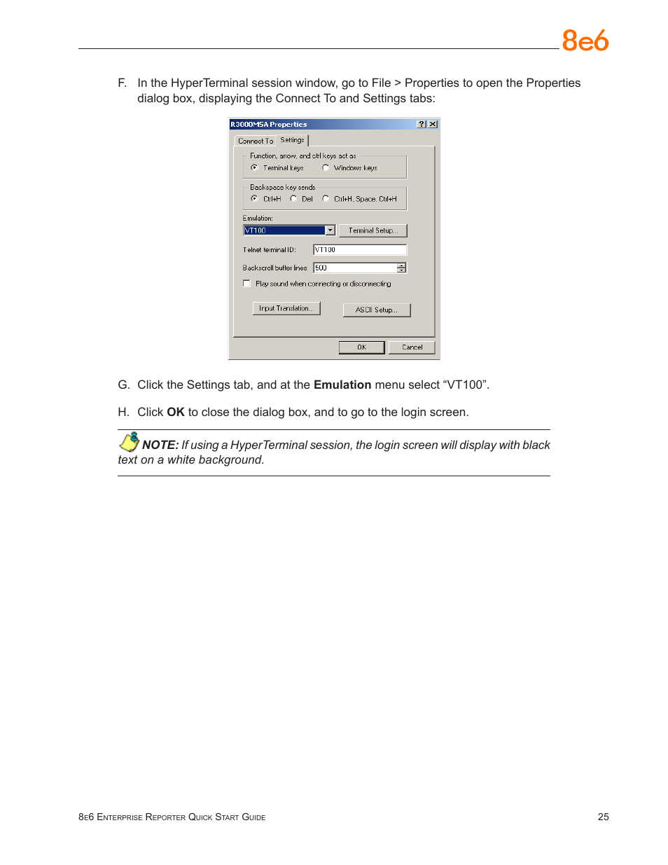 8e6 Technologies ER3-100 (5K02-55) User Manual | Page 29 / 74