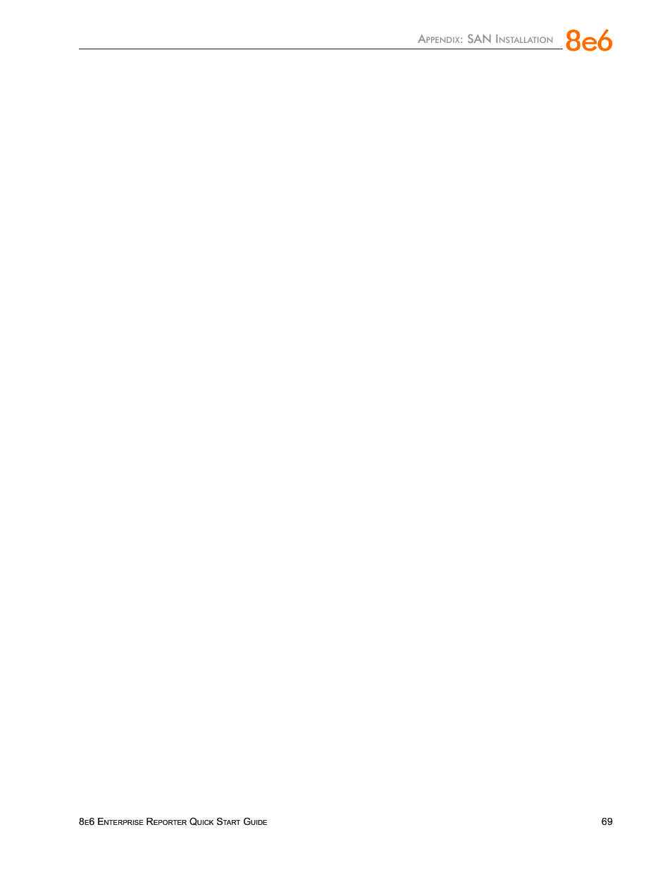 San i | 8e6 Technologies ER3-100 (5K02-55) User Manual | Page 73 / 74