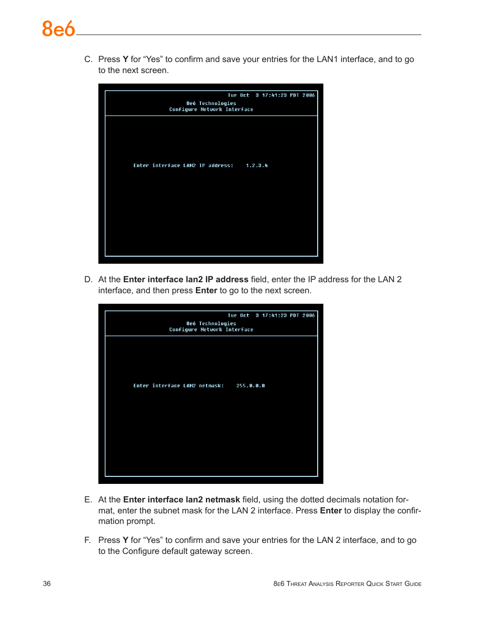 8e6 Technologies Threat Analysis Reporter TAR User Manual | Page 40 / 76